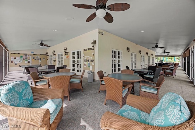 view of patio / terrace with french doors