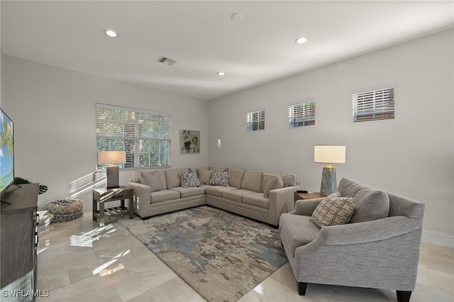 view of living room