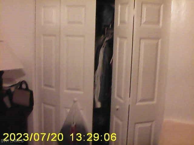 view of closet