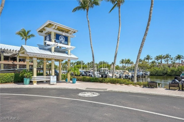 25970 Nesting Ct Unit 201, Bonita Springs, FL 34134 - view of asphalt street with a water view