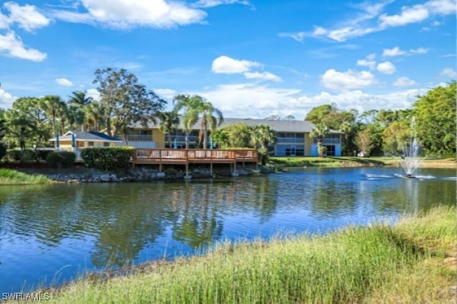 property view of water