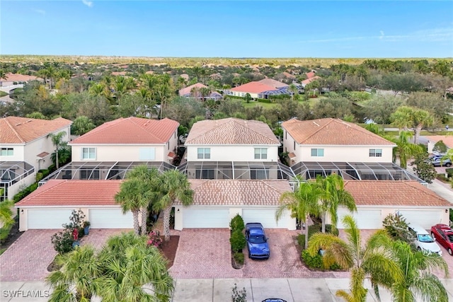 birds eye view of property featuring a residential view