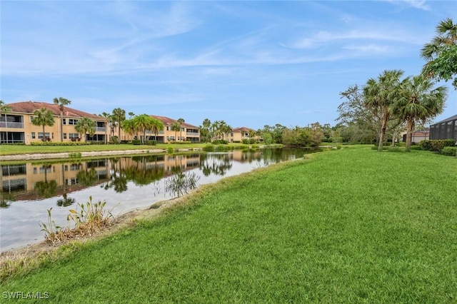 property view of water