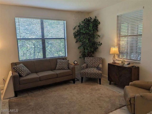 view of living room