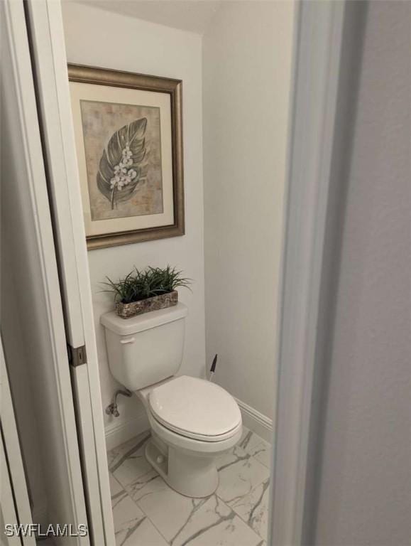 bathroom with toilet