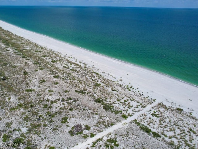 water view featuring a view of the beach