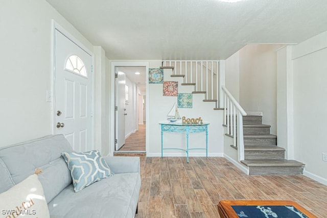 view of foyer entrance