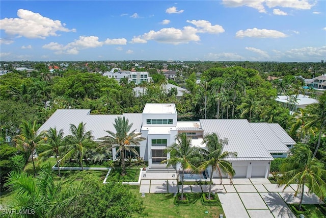 aerial view