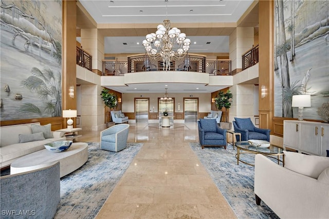 view of building lobby