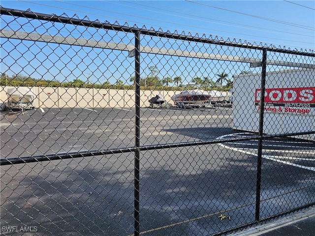 view of sport court