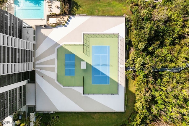 drone / aerial view