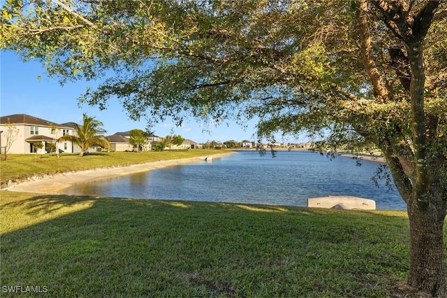 property view of water