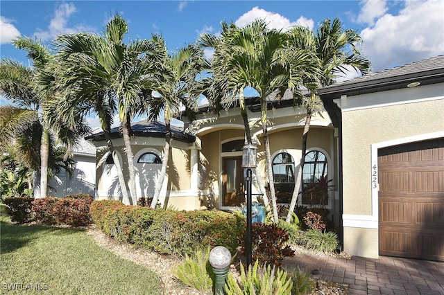 view of mediterranean / spanish house