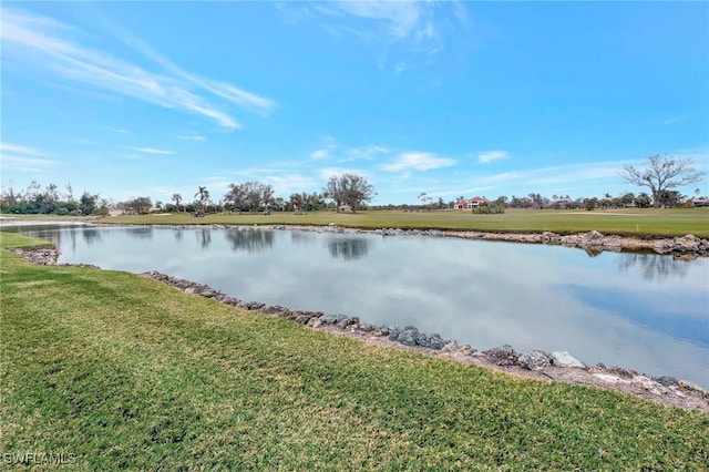 property view of water