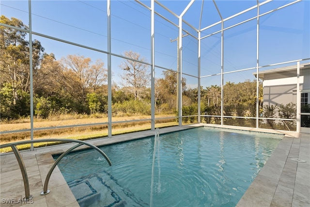 3967 Skyway Dr Unit 14, Naples, FL 34112 - outdoor pool with a lanai and a patio