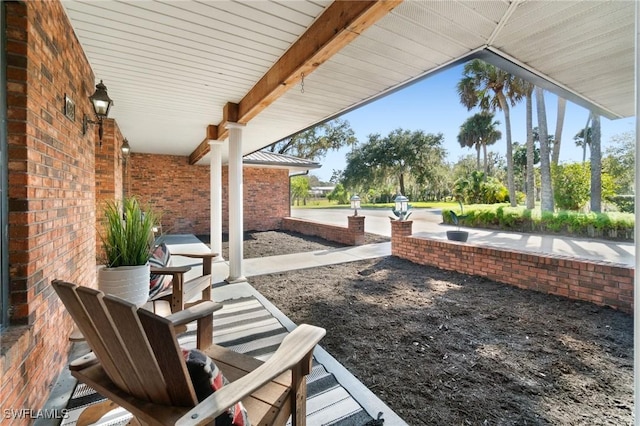 view of patio