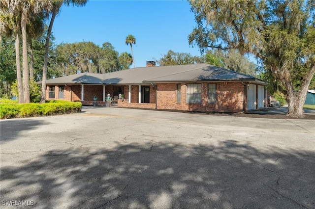 ranch-style house with a garage