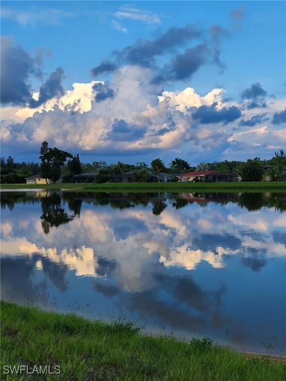 property view of water