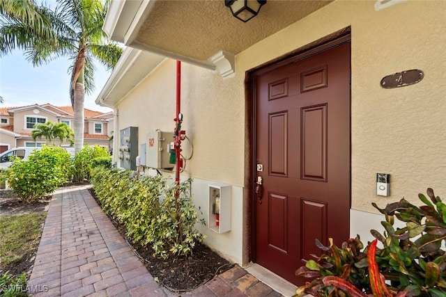 view of entrance to property