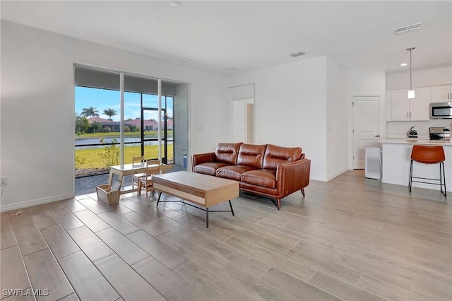 view of living room