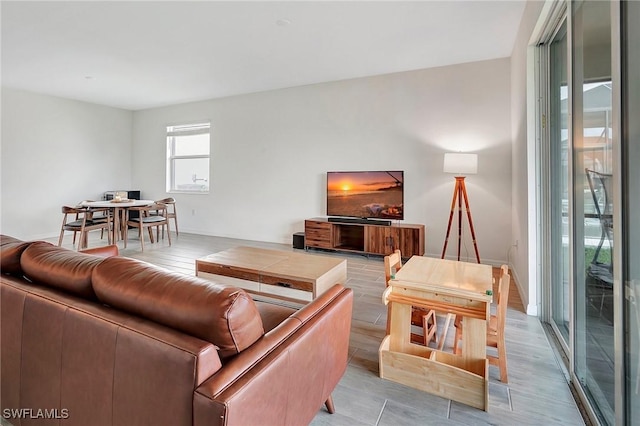 view of living room