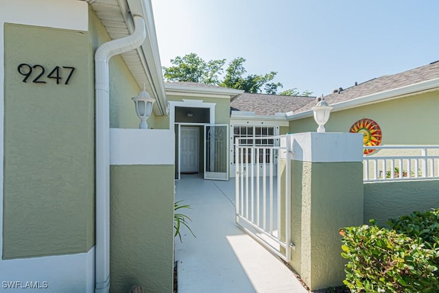 view of property entrance