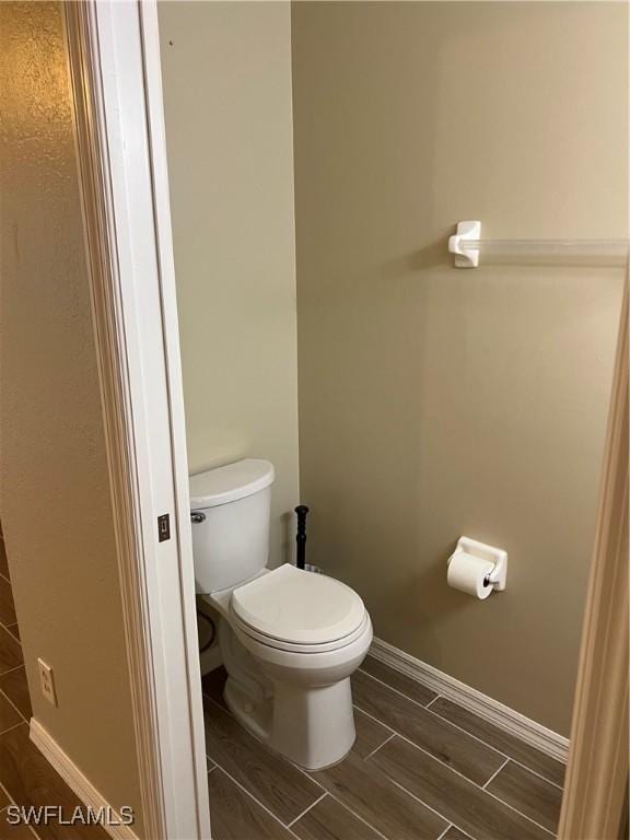 bathroom with toilet