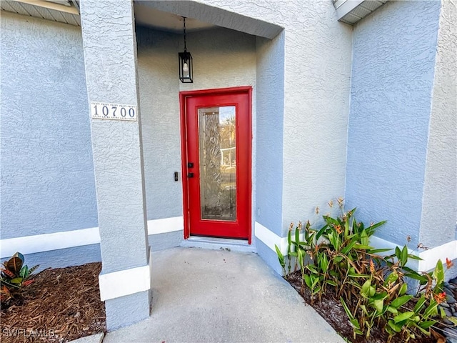 view of property entrance