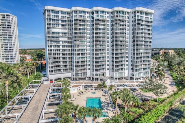 view of property with a community pool