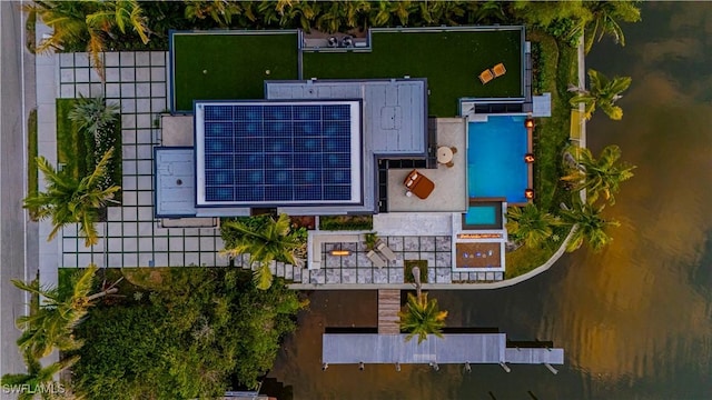 bird's eye view