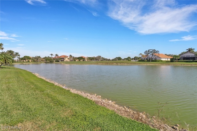 property view of water