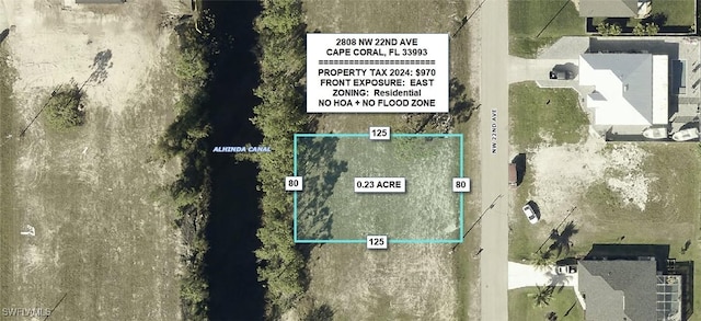 2808 NW 22nd Ave, Cape Coral FL, 33993 land for sale