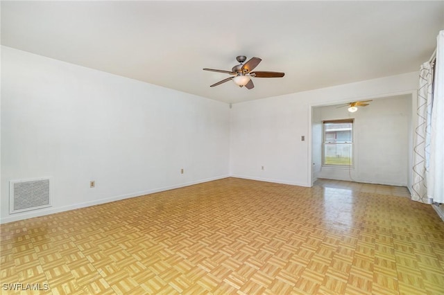 804 Bougainvillea Rd E, Lehigh Acres, FL 33936 - unfurnished room with a ceiling fan and baseboards
