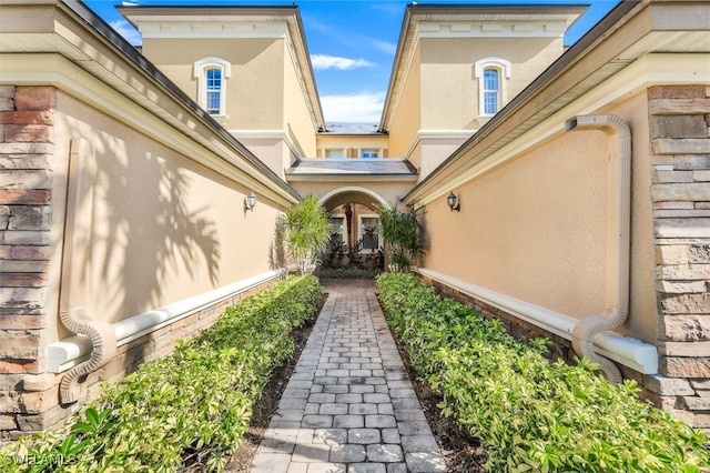 view of entrance to property