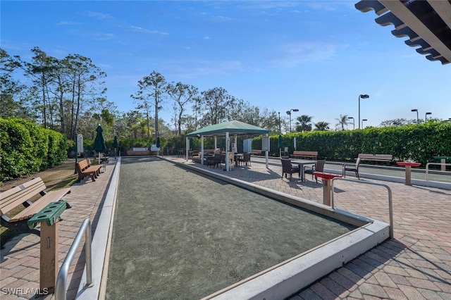 surrounding community featuring a gazebo