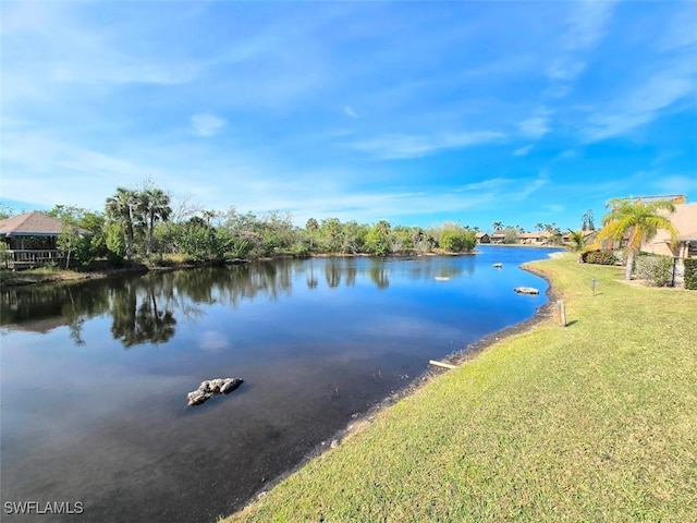 property view of water