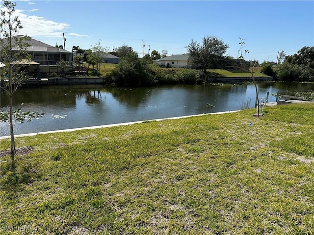 property view of water