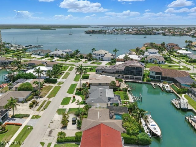 851 Perrine Ct, Marco Island, FL 34145 - aerial view of residential area with a nearby body of water
