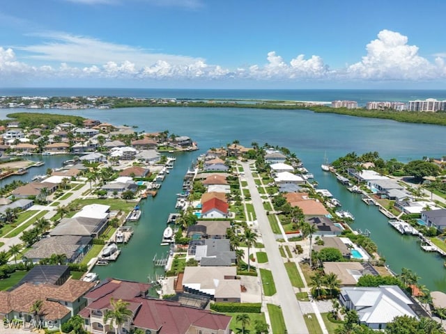 851 Perrine Ct, Marco Island, FL 34145 - aerial view of residential area with a nearby body of water