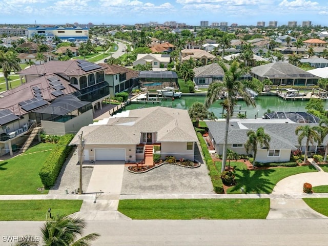 851 Perrine Ct, Marco Island, FL 34145 - aerial view of residential area with a nearby body of water