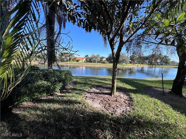 view of water feature