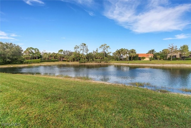 property view of water