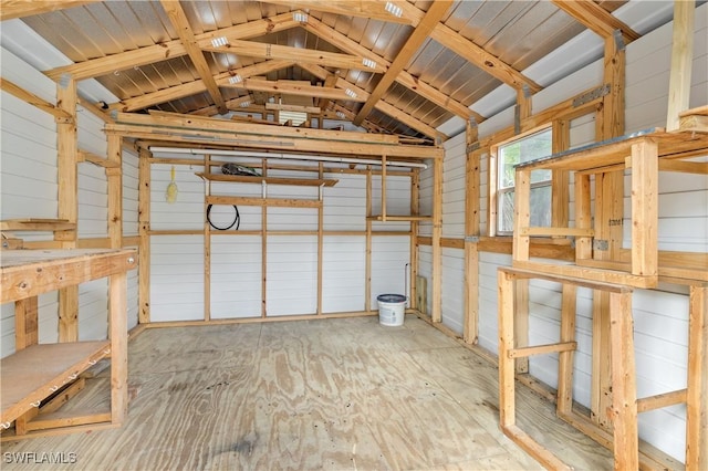 storage room featuring a garage