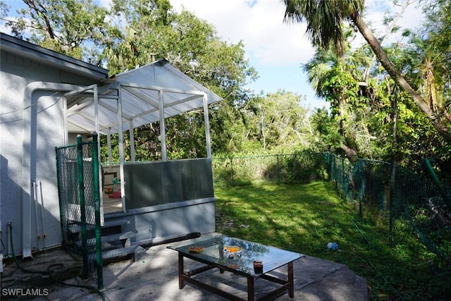 view of patio