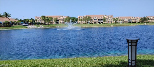 property view of water