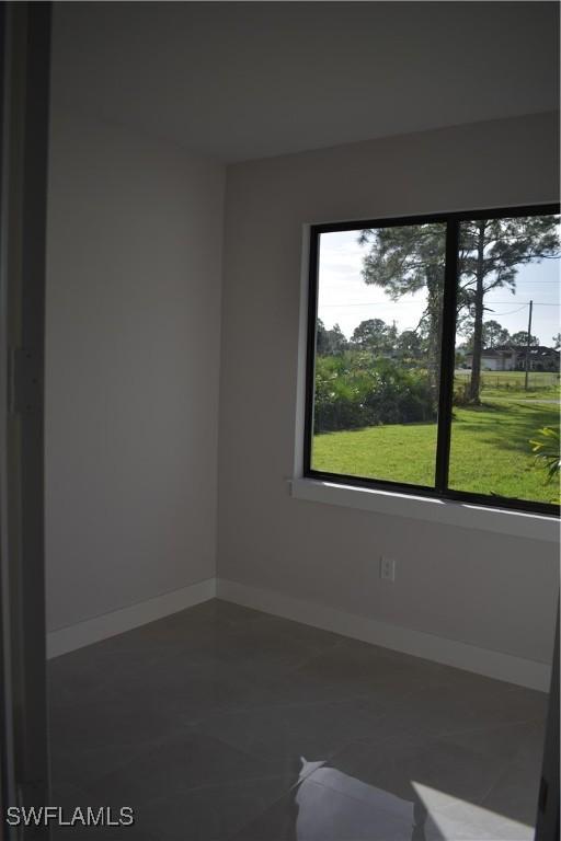 view of unfurnished room