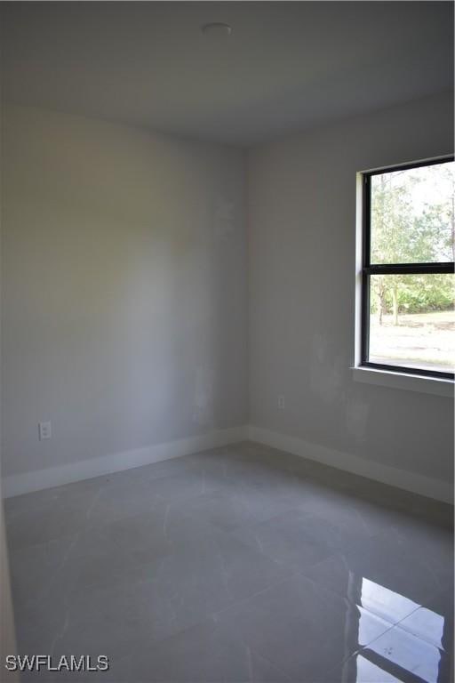 view of empty room