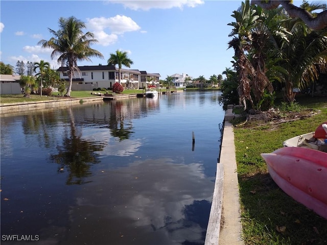 property view of water