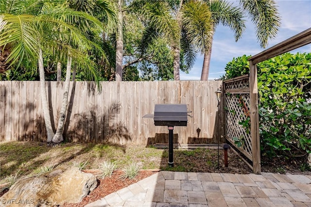 view of patio