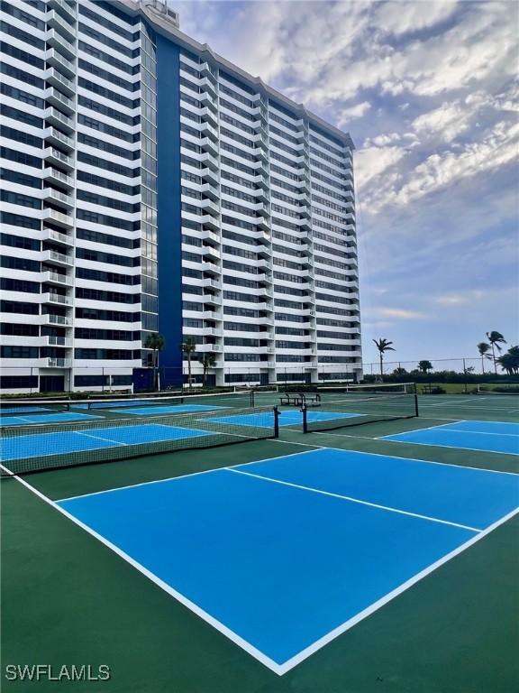 view of sport court